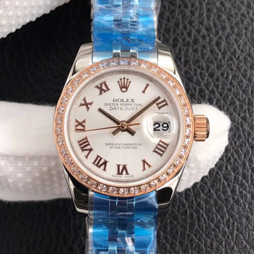 Replica Rolex Datejust 28MM BP Factory Diamond-Set Bezel
