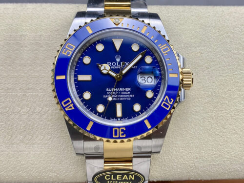 Replica Rolex Submariner M126613LB-0002 41MM Clean Factory Stainless Steel Watch