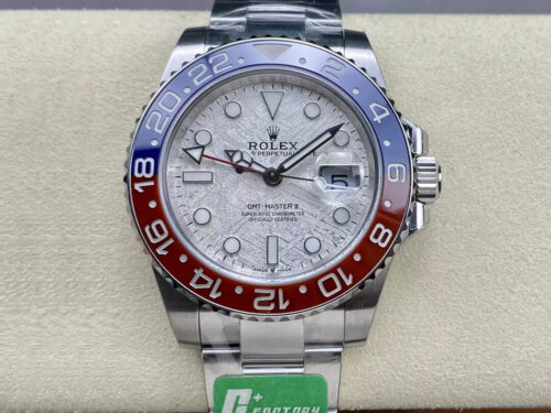 Replica Rolex GMT Master II M126719blro-0002 C+ Factory Stainless Steel Strap Watch