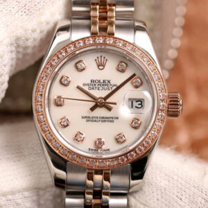 Replica Rolex Datejust 28MM BP Factory Diamond-Set Bezel Watch