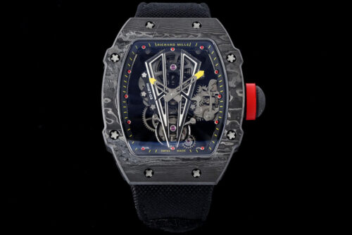 Replica Richard Mille RM27-03 Rafael Nadal Tourbillon RM Factory Black Strap Watch