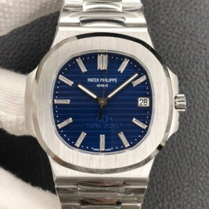 Replica Patek Philippe Nautilus 5711/1P 3K Factory Silver Strap Watch