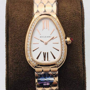 Replica Bvlgari Serpenti 103146 BV Factory Silver Stainless Steel Watch
