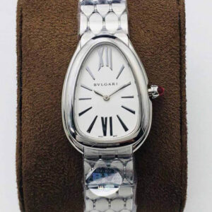 Replica Bvlgari Serpenti 103141 BV Factory Silver Bezel Watch