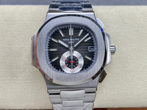 Replica Patek Philippe Nautilus 5980/1A-014 PPF Factory Titanium Case Watch