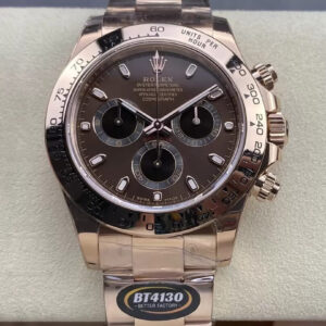 Replica Rolex Daytona M116505-0013 BT Factory Gold Strap Watch