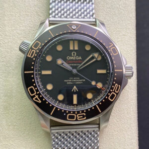 Replica Omega Seamaster Diver 300M 007 Edition 210.90.42.20.01.001 OR Factory Black Bezel Watch