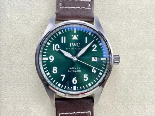 Replica IWC Pilot IW328205 M+ Factory leather Strap Watch