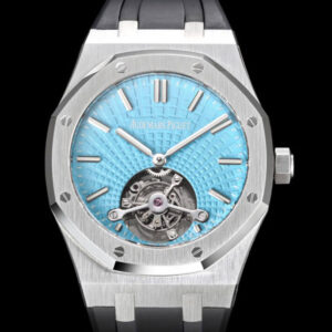 Replica Audemars Piguet Royal Oak Tourbillon 26530PT.OO.1220PT.01 R8 Factory Black Strap Watch
