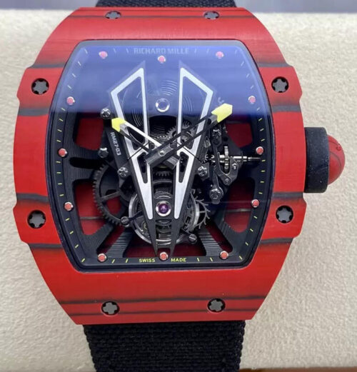 Replica Richard Mille RM27-03 Tourbillon BBR Factory Red Case Watch