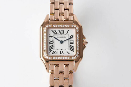 Replica Panthere De Cartier WJPN0009 27MM BV Factory White Dial Watch