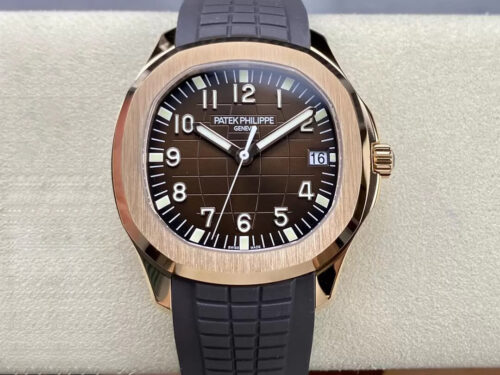 Replica Patek Philippe Aquanaut 5167R-001 3K Factory V2 Version Brown Dial Watch
