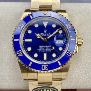 Replica Rolex Submariner M126618lb-0002 41MM Clean Factory Blue Dial Bezel Watch
