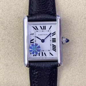 Replica Cartier Tank WSTA0042 AF Factory White Dial Watch