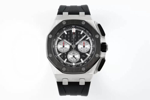 Replica Audemars Piguet Royal Oak Offshore 26420SO.OO.A002CA.01 APF Factory Black Strap Watch