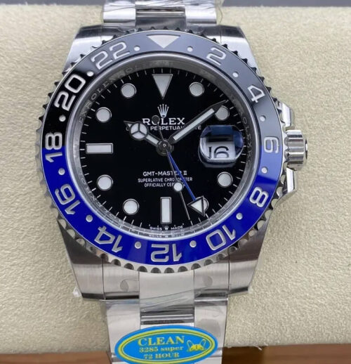 Replica Rolex GMT Master II M126710blnr-0003 Clean Factory V3 Stainless Steel - AR Replica Watches