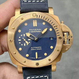 Replica Panerai Submersible PAM01074 VS Factory Blue Strap Watch