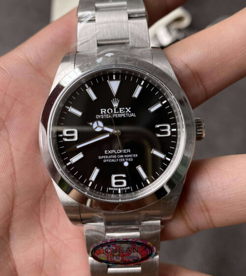 Replica Rolex Explorer M214270-0003 39MM Clean Factory Stainless Steel Strap Watch