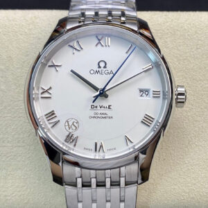 Replica Omega De Ville 431.10.41.21.02.001 VS Factory White Dial Watch