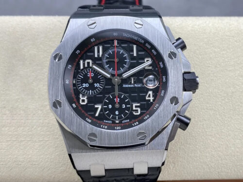 Replica Audemars Piguet Royal Oak Offshore 26470ST.OO.A101CR.01 APF Factory Leather Strap Watch