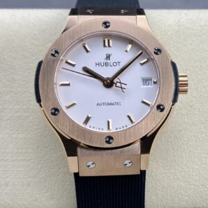 Replica Hublot Classic Fusion 565.OX.2611.LR 38MM HB Factory Black Strap Watch