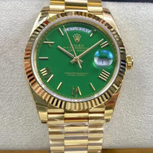 Replica Rolex Day Date M228238-0061 EW Factory Gold Strap Watch