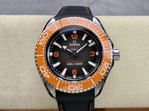 Replica Omega Seamaster 215.32.46.21.06.001 VS Factory Orange Bezel Watch