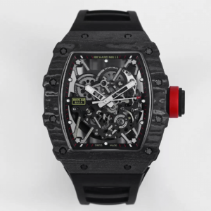 Replica Richard Mille RM35-02 BBR Factory Black Rubber Strap Watch
