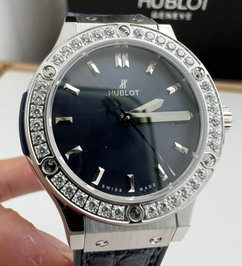 Replica Hublot Classic Fusion 33MM Quartz Movement HB Factory Stainless Steel Bezel Watch