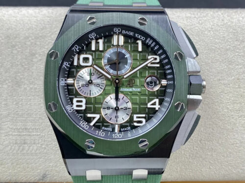Replica Audemars Piguet Royal Oak Offshore 26405CE.OO.A056CA.01 APF Factory Blue Ceramic Bezel Watch