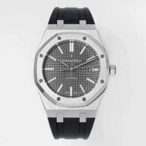 Replica Audemars Piguet Royal Oak 15400 APS Factory Titanium Case Rubber Strap Watch