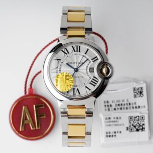Replica Ballon Bleu De Cartier W2BB0002 33MM AF Factory White Dial Watch