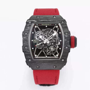 Replica Richard Mille RM35-01 BBR Factory Skeleton Dial Black Case Watch