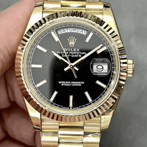 Replica Rolex Day Date M228238-0067 GM Factory Gold Strap Watch