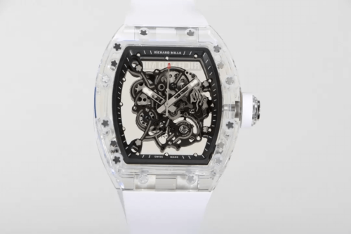 Replica Richard Mille RM055 RM Factory Rubber White Strap Watch