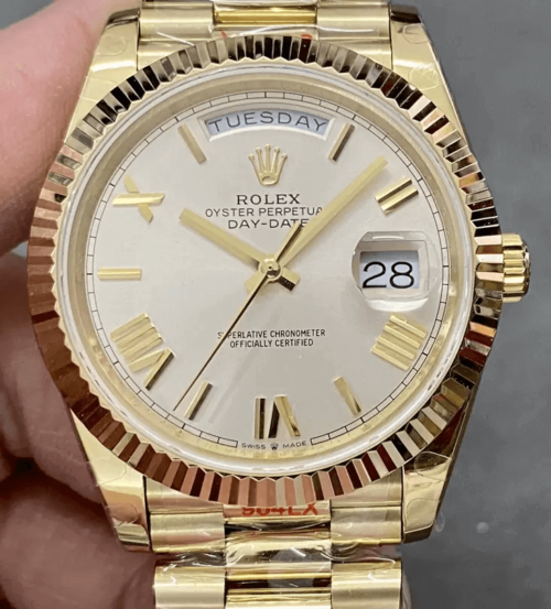Replica Rolex Day Date M228238-0002 GM Factory Stainless Steel Watch