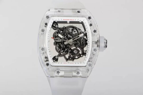 Replica Richard Mille RM055 RM Factory Transparent Skeleton Watch