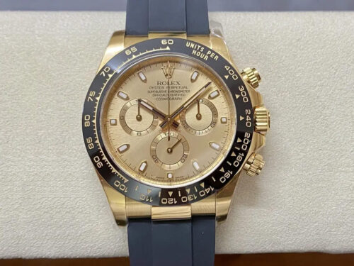 Replica Rolex Cosmograph Daytona M116518ln-0042 Clean Factory Black Ceramic Bezel Watch
