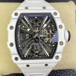 Replica Richard Mille RM12-01 Tourbillon RM Factory Rubber Strap Watch