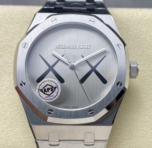 Replica Audemars Piguet Royal Oak 15500ST-KAWS Joint APS Factory White Dial - AR Replica Watches