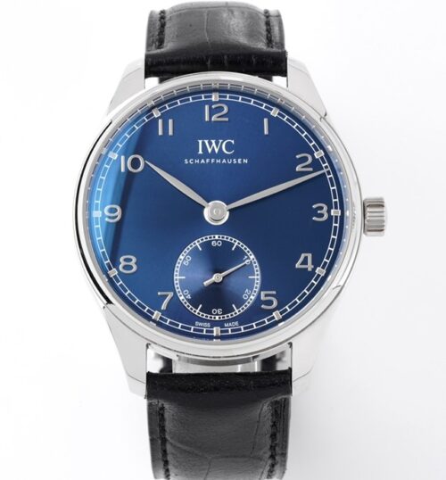 Replica IWC Portuguese series IW358305 ZF factory super clone blue dial - AR Replica Watches