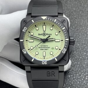 Replica Bell & Ross BR0392-D-KA-CE-SRB Matte Black Ceramic 42mm- AR Replica Watches