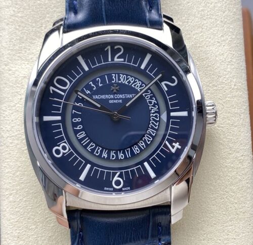 Replica Vacheron Constantin Quedley 4500S-000A-B364 GR Factory Blue disk - AR Replica Watches