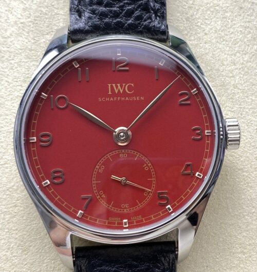 Replica IWC Portugueser IW358315 GR factory Burgundy red dial- AR Replica Watches