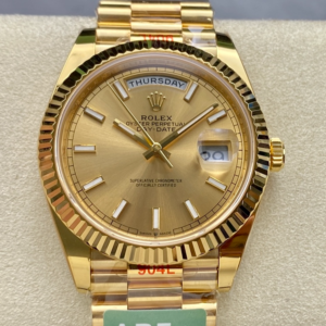 Replica Rolex DayDate m228238-0003 AR Factory Transparent case back- AR Replica Watches
