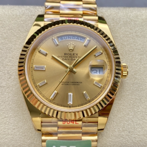 Replica Rolex DayDate m228238-0005 AR Factory Gold Case- AR Replica Watches