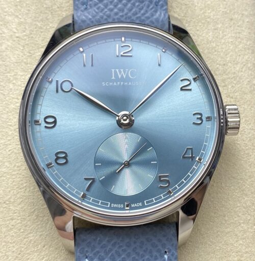 Replica IWC Portugueser IW358402 GR factory Cowhide Strap- AR Replica Watches