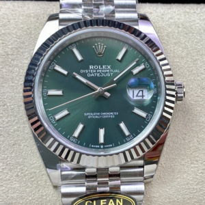 Replica Rolex Datejust m126334-0028 ARF Factory Mint Green- AR Replica Watches