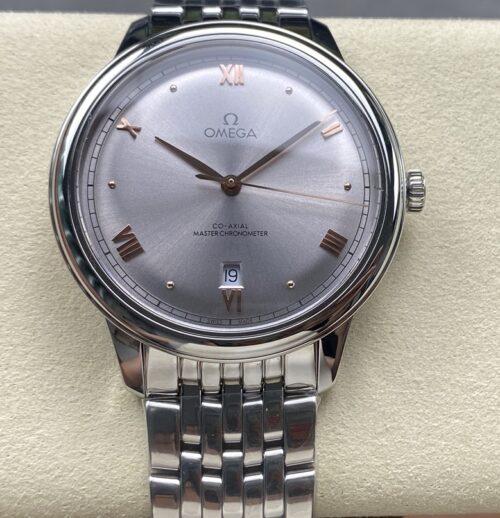 Replica Omega De Ville 434.10.40.20.02 KZ Factory date display- AR Replica Watches
