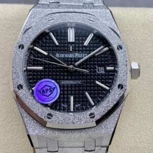 Replica Audemars Piguet Royal Oak 15454BC.GG.1259BC.03 APS factory Black Dial- AR Replica Watches